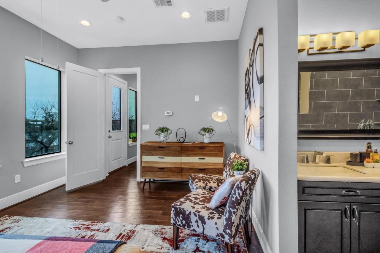 Modern, Houston Inspired House With Best Views Of Downtown! - Less Than 1 Mile To Eado Midtown Bars Home Eksteriør bilde